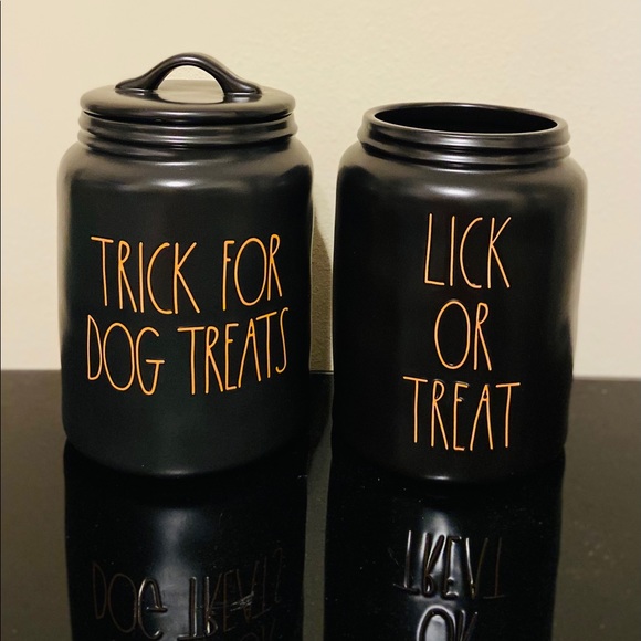 Rae Dunn Halloween Canisters New